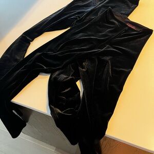 Commando Black Velvet Leggings (2 Pairs)